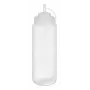 APS Garrafa doseadora 1025 ml Transparente Polietileno com tampa de rosca e tampa de fecho - 1 unid. (93259)