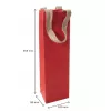 SIGEL Red Coco Sacos de presente de papel, 10 x 35,5 cm, pack de 5 (ET012)