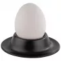 APS Ovos de chocolate, Melamina, Preto, conjunto de 4, 85 mm de diâmetro, 20 mm de altura, apto para máquina de lavar louça (83849)