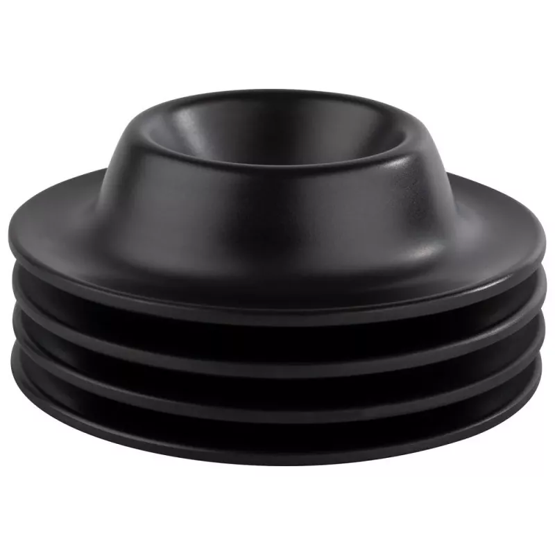 APS Ovos de chocolate, Melamina, Preto, conjunto de 4, 85 mm de diâmetro, 20 mm de altura, apto para máquina de lavar louça (83849)