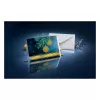 Sigel DS065 Cartões de Natal Golden Glitter com envelopes, DIN A6, 10 unid.