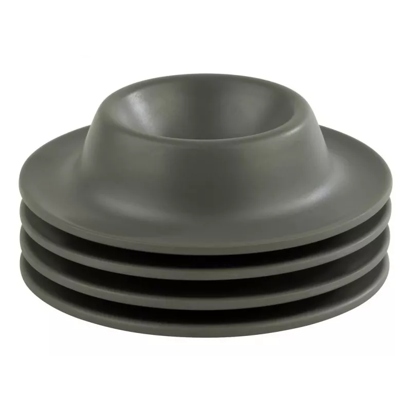 APS EGGY Conjunto de ovos de chocolate com 4 unid., Melamina, Cinzento, 85 mm de diâmetro, apto para máquina de lavar louça 85296