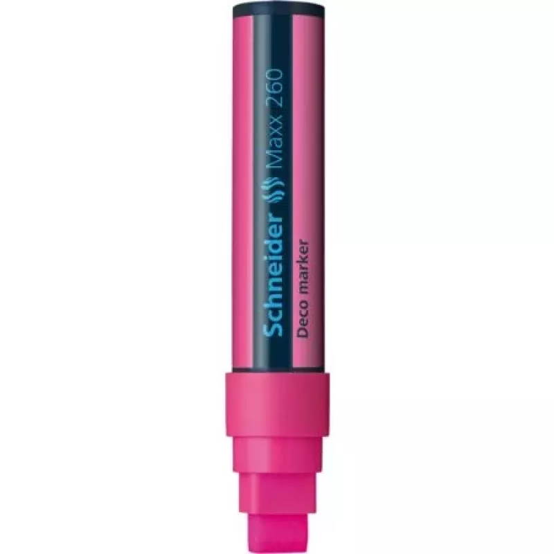 Schneider Marcador de giz 260 Rosa néon 126009
