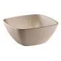 APS NERO Tabuleiro de servir quadrado 250 x 250 mm Areia Melamina empilhável apto para máquina de lavar louça resistente ao calor 85417
