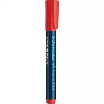 Schneider Maxx 133 Ponta biselada Marcador permanente Vermelho 113302