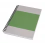 SIGEL Quicknote Impulse Green caderno A5 liso, verde/cinzento capa mole, 160 páginas SN800
