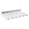 APS prateleira em vidro cromado para 20 copos, montagem na parede, metal 93400