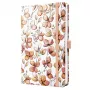 SIGEL Jolie Clover Blush caderno A5 com linhas, capa dura, 174 páginas, alperce/coral/vermelho JN363