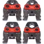 Rothenberger conjunto de mordentes de prensar Compact SV 15-18-22-28 mm, 4 peças 1000002800