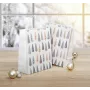 Sigel GT123 sacos de presente, motivo árvore de Natal, 26 x 33 cm, conjunto de 5
