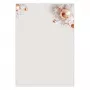 SIGEL DP429 papel de carta de Natal A4 90 g/m² 100 folhas motivo rosa-dourado