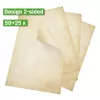 SIGEL DP983 conjunto de papel design vintage DIN A4 90 g/m² bege 75 folhas