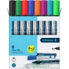 Schneider Maxx 290 marcadores para quadro branco e flipchart conjunto de 8 cores variadas, ponta redonda 2,0-3,0 mm 129098