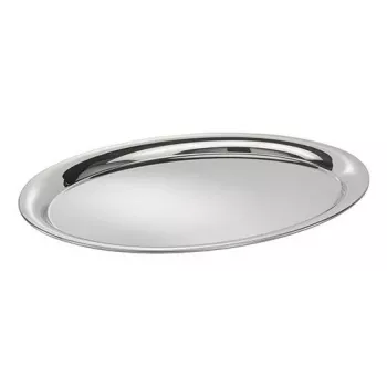 APS travessa KAFFEEHAUS, oval, aço inoxidável, polida de alto brilho, bordo dobrado, 1 unid. (30117)
