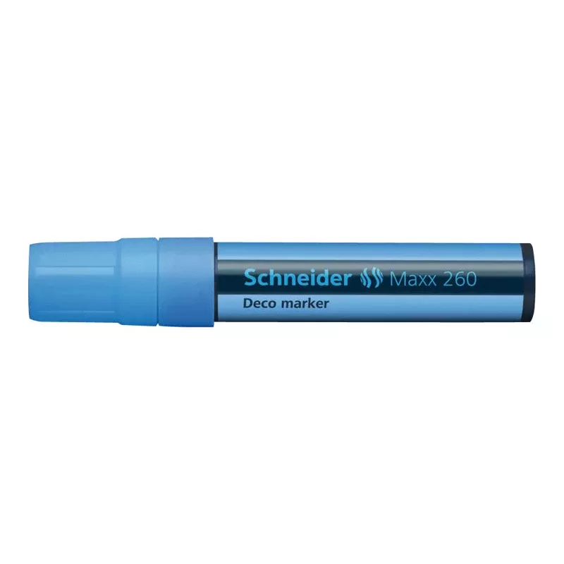 Schneider Maxx 260 marcador de giz líquido azul - pack de 5 126010