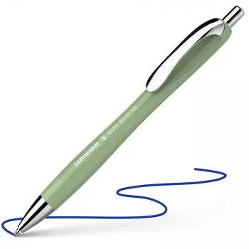 Schneider Slider Rave XB esferográfica, tinta azul, corpo verde 50-132544