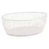 APS SVART Fruteira e pão oval, branco, 240 x 190 x 80 mm, metal, não adequado a máquina de lavar loiça 30428