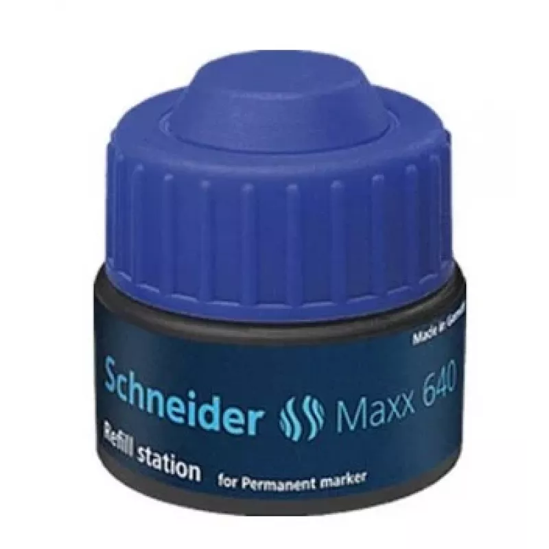 Schneider Maxx 640 Tinta de recarga para marcador azul 30 ml 164003