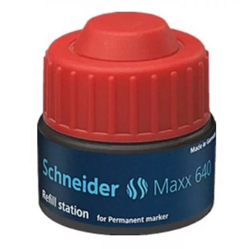 Schneider Maxx 640 Tinta de recarga para marcador vermelha 30 ml 164002