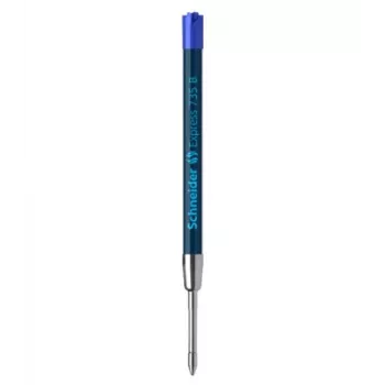SCHNEIDER Express 735 Recarga de esferográfica, larga (B), azul, Plug & Play, 1 unidade 7373