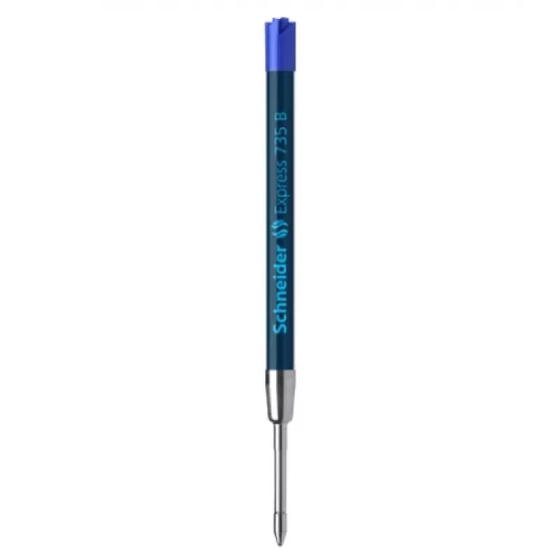 SCHNEIDER Express 735 Recarga de esferográfica, larga (B), azul, Plug & Play, 1 unidade 7373