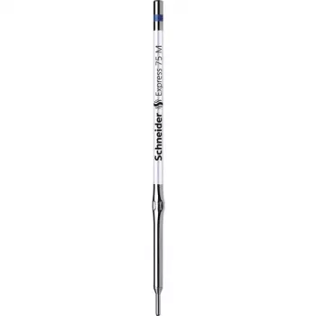 Schneider Express 75 recarga de esferográfica – azul – média – aço inoxidável A2 – 10 unid. (7513)