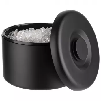 APS ARCTIC geleira 6L, caixa de alumínio preto anodizado, interior de poliestireno 36006