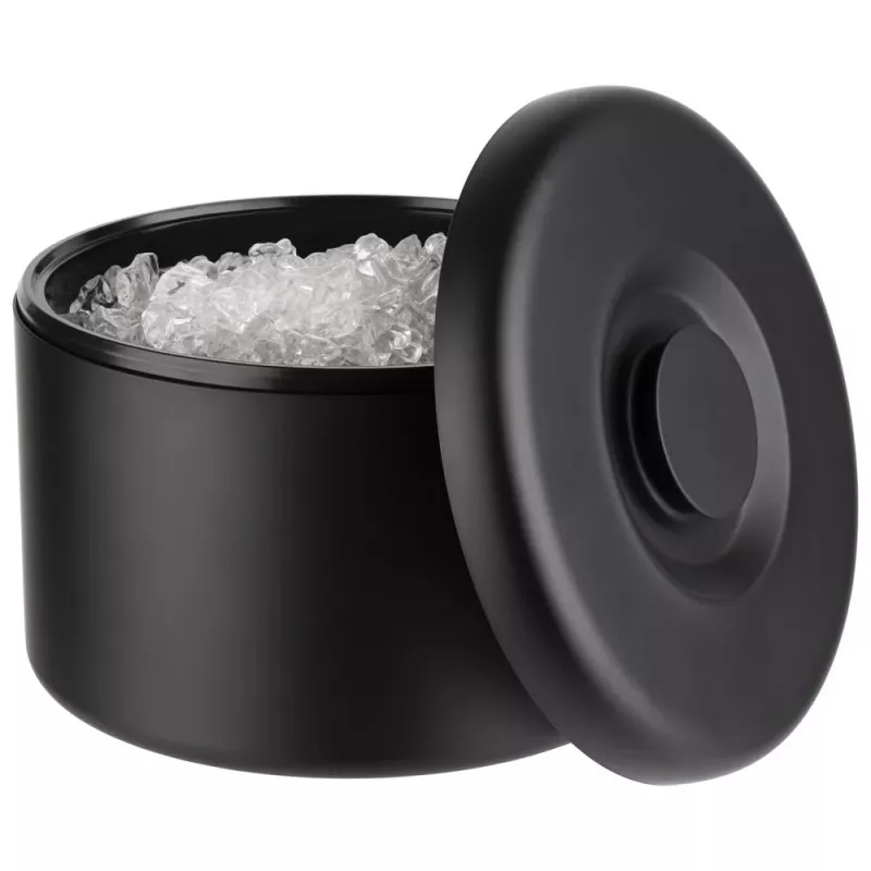 APS ARCTIC geleira 6L, caixa de alumínio preto anodizado, interior de poliestireno 36006