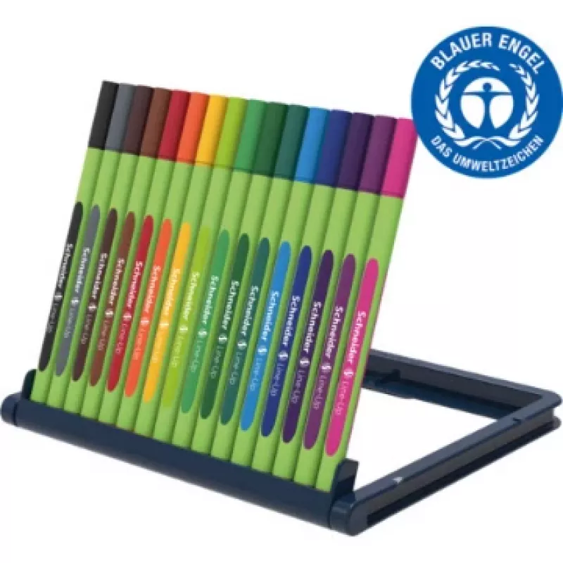 SCHNEIDER Edding Line-Up conjunto de fineliner 16 cores diferentes 0,4 mm 191092