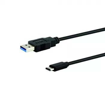 Cabo USB 2.0 Type-A para Type-C E+P CC323/05 0,5m preto