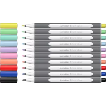 Canetas de feltro Schneider Paint-It 070 cores sortidas pack de 10 ML07010504