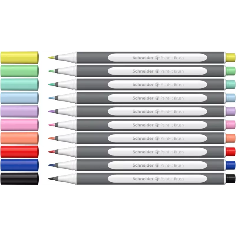 Canetas de feltro Schneider Paint-It 070 cores sortidas pack de 10 ML07010504