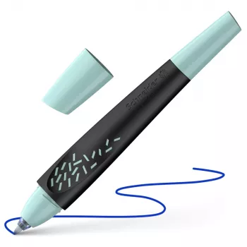 Caneta de gel Schneider Breeze preto-menta 0,6 mm tinta azul (188815)