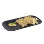 Tabuleiro APS NERO GN 1/3, 325 x 176 x 25 mm, melamina preta, empilhável, lavável na máquina 85280