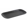Tabuleiro APS NERO GN 1/3, 325 x 176 x 25 mm, melamina preta, empilhável, lavável na máquina 85280
