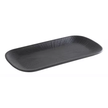 Tabuleiro APS NERO GN 1/3, 325 x 176 x 25 mm, melamina preta, empilhável, lavável na máquina 85280
