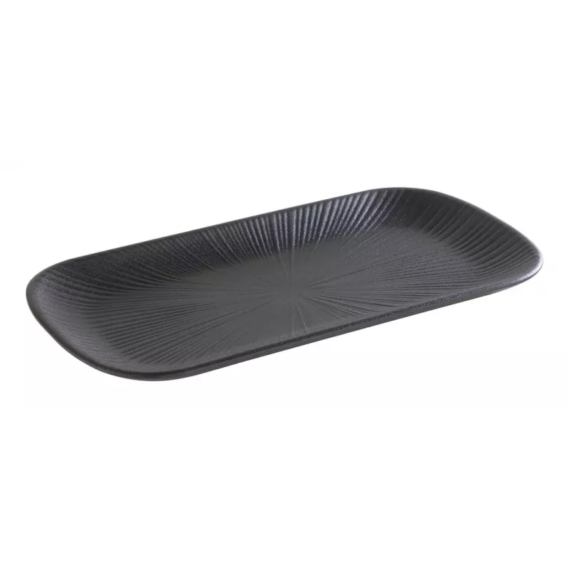 Tabuleiro APS NERO GN 1/3, 325 x 176 x 25 mm, melamina preta, empilhável, lavável na máquina 85280