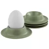 APS EGGY conjunto de 4 ovos de pé, melamina verde, 85 mm de diâmetro, apto para máquina de lavar loiça 85295