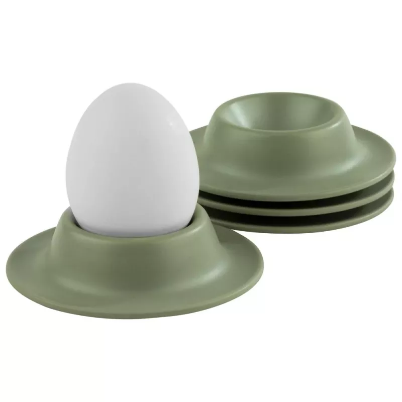 APS EGGY conjunto de 4 ovos de pé, melamina verde, 85 mm de diâmetro, apto para máquina de lavar loiça 85295