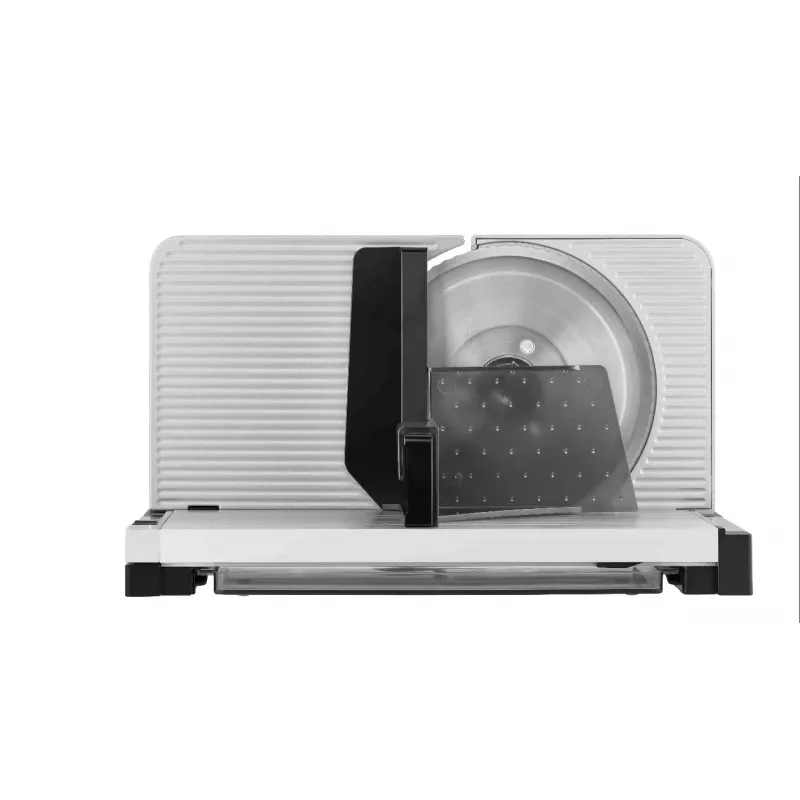 ritter Icaro 5 máquina de cortar elétrica universal, 65 W, 14 mm de espessura de corte, lâmina de aço inoxidável serrilhada de 170 mm, caixa metálica preto/prateado, VDE/GS/CE, classe de proteção II 521.003