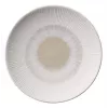 APS BLUSH prato de servir raso 210 mm bege melamina empilhável apto para máquina de lavar loiça resistente ao calor 1 unid. 85503