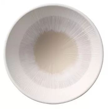 APS BLUSH travessa de servir redonda, 190 mm, melamina bege, empilhável, apta para máquina de lavar loiça, resistente ao calor (1 unid.) 85509