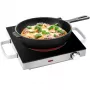 ProfiCook PC-EKP 1210 placa de cozinhar individual de infravermelhos, aço inoxidável 501210