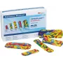 Holthaus Medical YPSIPLAST 40790 conjunto de pensos coloridos, 50 unid., hipoalergénico, repelente à água, sem látex
