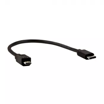 E+P CC 324/02 cabo USB 3.1, 0,2 m, USB-C para Micro-B, preto 0000853270