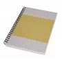 Caderno SIGEL Quicknote amarelo vivo A5 pautado, capa mole amarelo/cinzento, 160 páginas, SN500