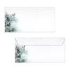 Sigel 50 envelopes de Natal Eucalipto Magic DIN Lang sem janela