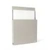 Porta-prospectos autoadesivo DURABLE cinzento DIN A4 245 x 27 x 330 mm 507210