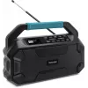 TechniSat VIOLA 231 OD rádio de obra DAB+ e FM com Bluetooth, resistente a salpicos IPX4, preto