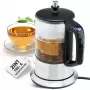 ProfiCook 501165 máquina de chá 0,5 L 1100 W preto – aço inoxidável